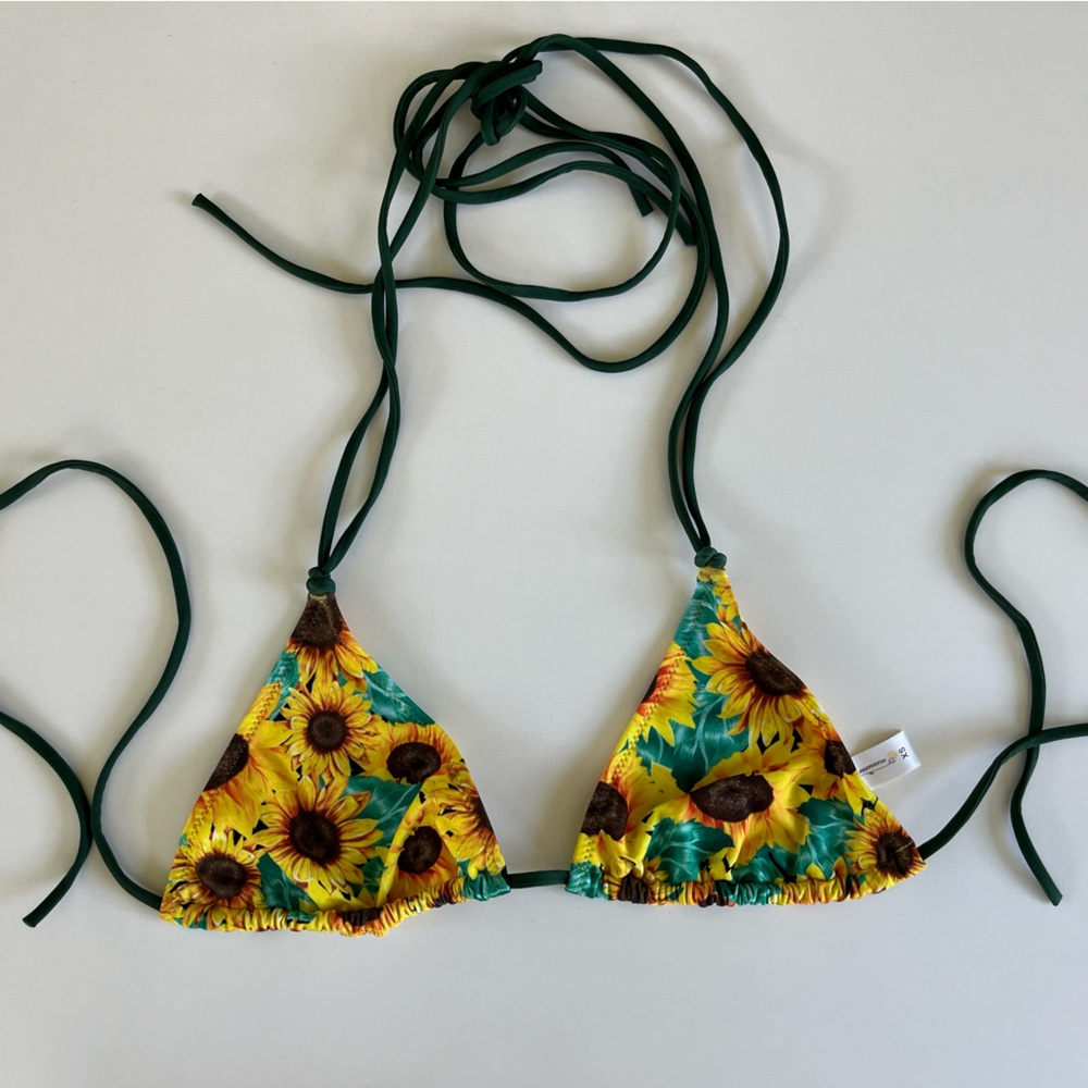 Heavy Manners One Fine Day bikini set, sunflowers